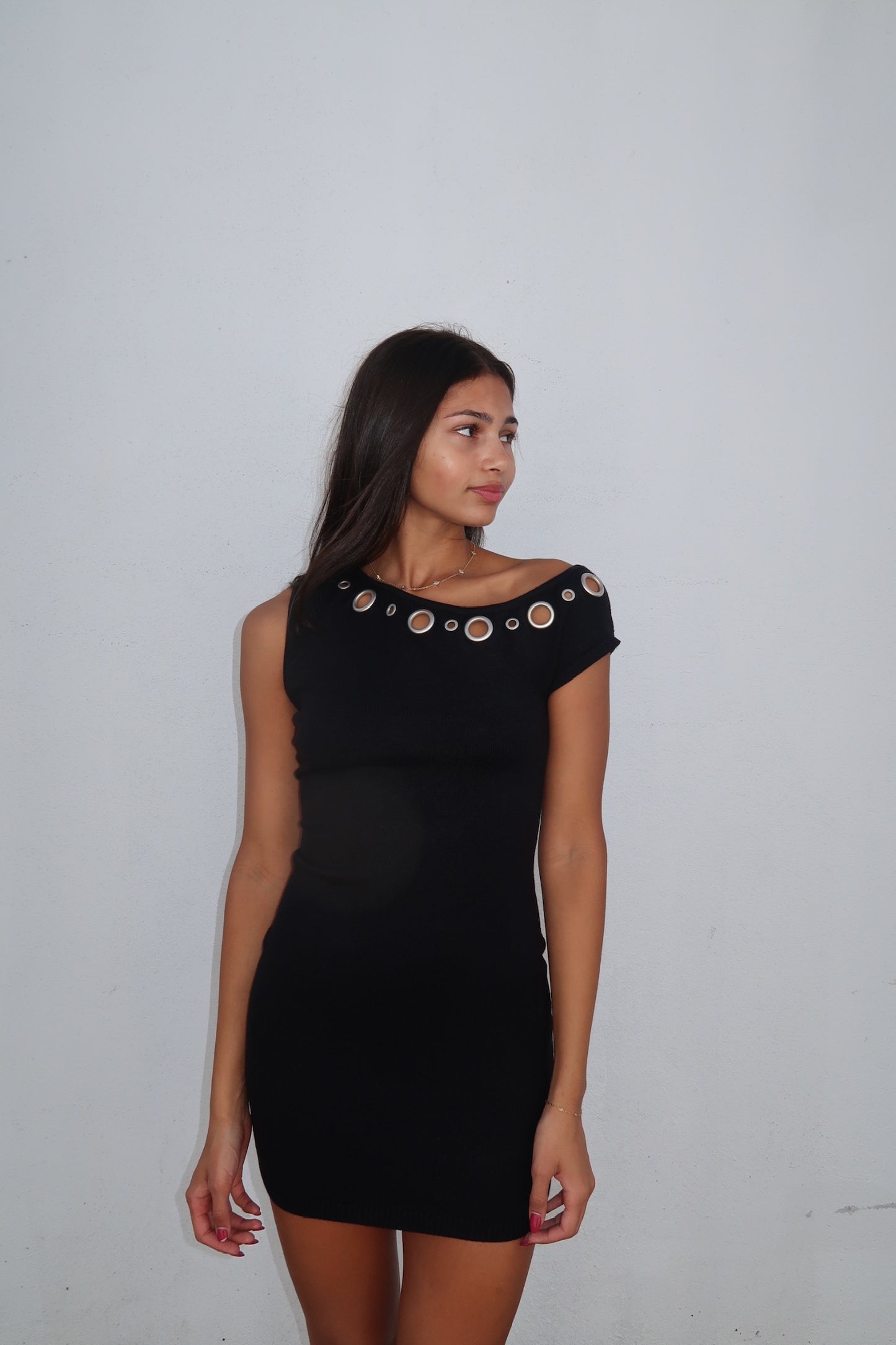 Black Ring Dress