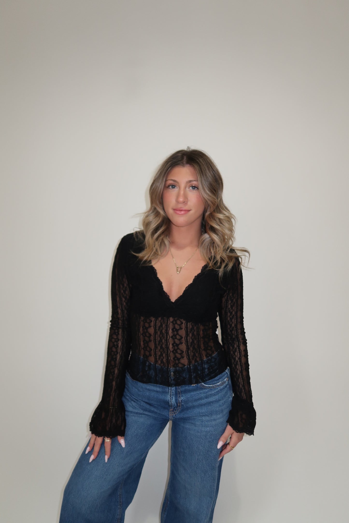 Moonlight lace top