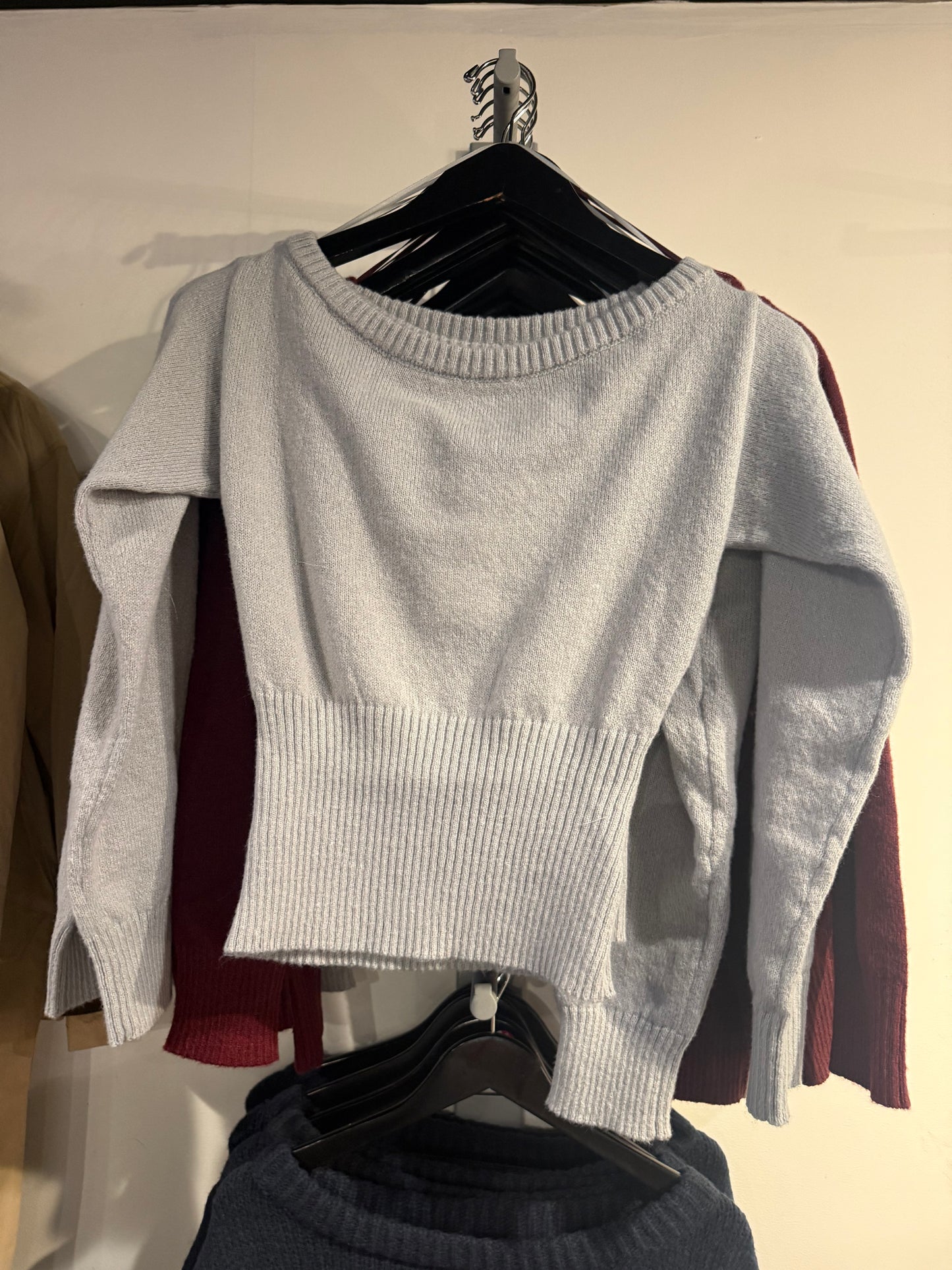 Cloudy grey sweater