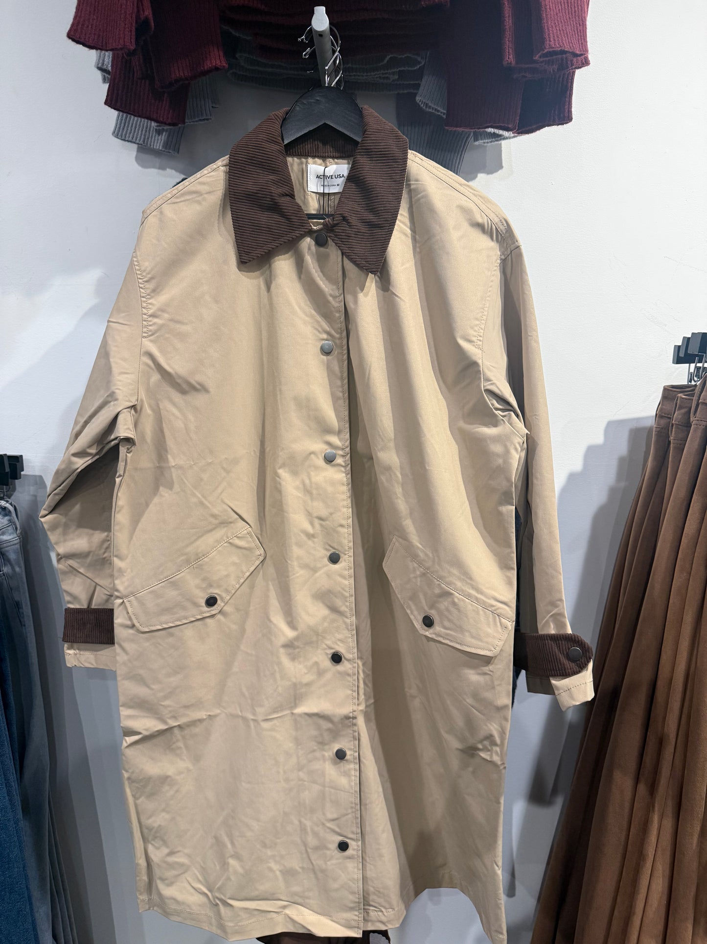 Long Trench Coat
