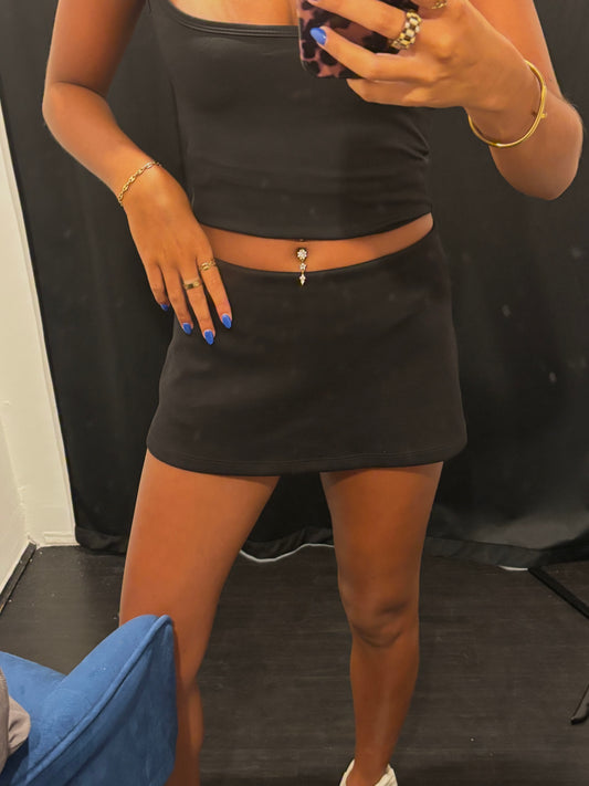 Black Mini Skirt