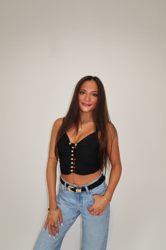Black Gold Axis Top