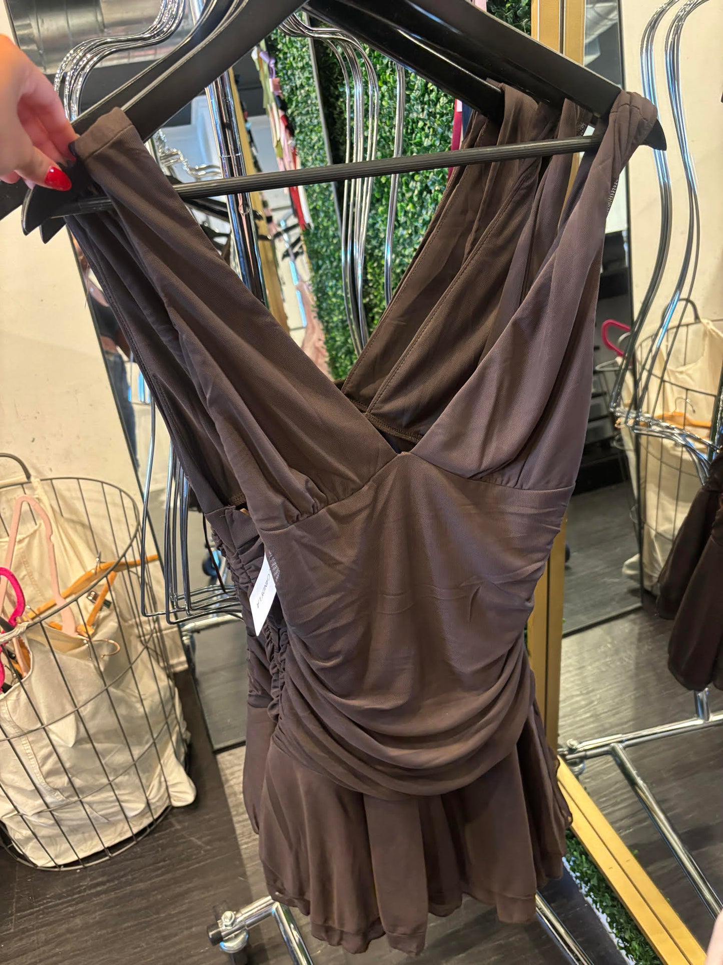 Brown Dress